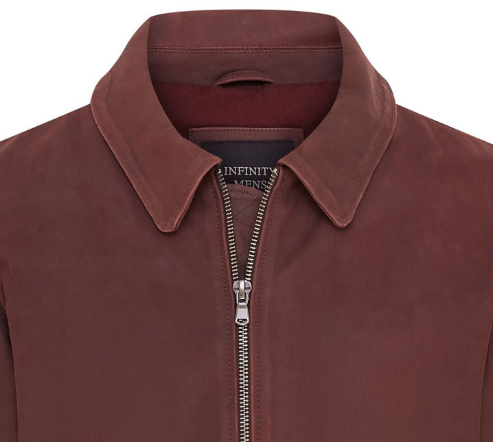 Men's A2 US Airforce Cowhide Aniline Leather Bomber Jacket