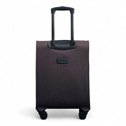 Soft Shell Cabin  48 x 37 x 20 cm Secure Travel Luggage Suitcase Suitable for Easyjet, Ryanair