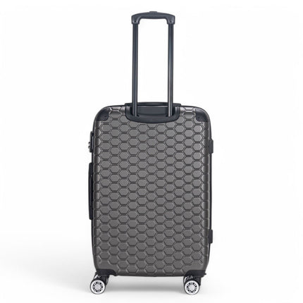 Hard Shell ABS 8 Wheel Luggage Travel Cabin Holiday Bags Suitcase Set