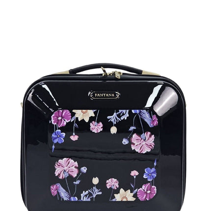 Hard Shell Flower Print Suitcase Luggage Set