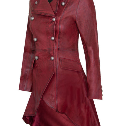 Womens Gothic Victorian Coat-Accra