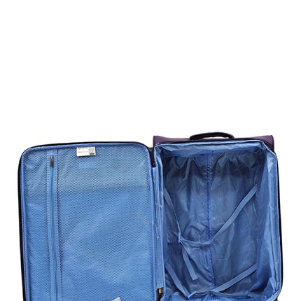 Lightweight  Soft Suitcases 4 Wheel Luggage Travel Bag