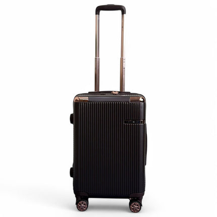 Expandable Hard Shell 8 Wheels Luggage Travel Cabin Suitcase Set