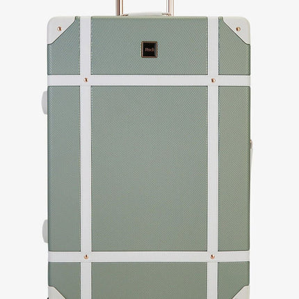 Vintage Hard Shell  Luggage Trunk Suitcase Set