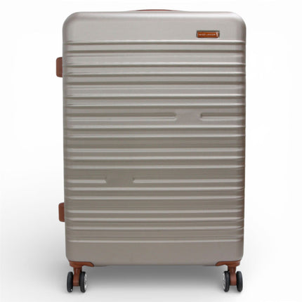 Expandable Hard Shell ABS Suitcase Set 8 Wheel Robust Travel Case Holiday Luggage