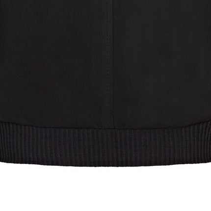 Mens Soft Goat Suede MA-1 Varsity Bomber Jacket  - Dalian