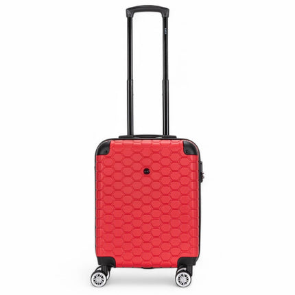 Strong ABS Hardshell Cabin Suitcase 55 x 40 x 20 cm Luggage Suitable for Easyjet, Ryanair