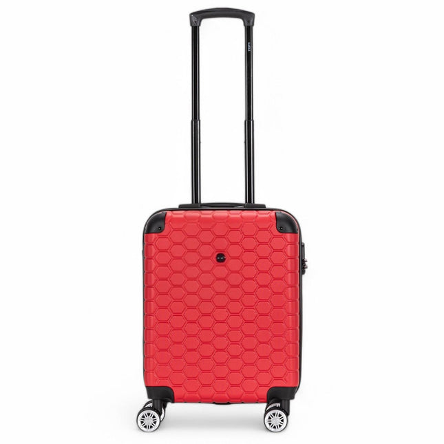 Strong ABS Hardshell Cabin Suitcase 55 x 40 x 20 cm Luggage Suitable for Easyjet, Ryanair