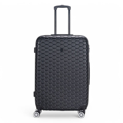 Hard Shell ABS 8 Wheel Luggage Travel Cabin Holiday Bags Suitcase Set