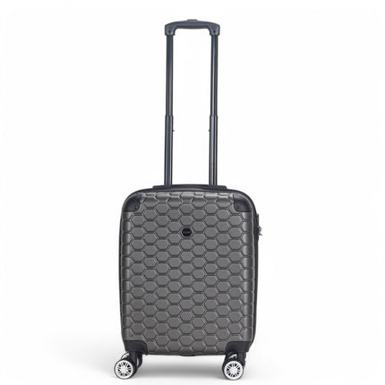 Hard Shell ABS 8 Wheel Luggage Travel Cabin Holiday Bags Suitcase Set