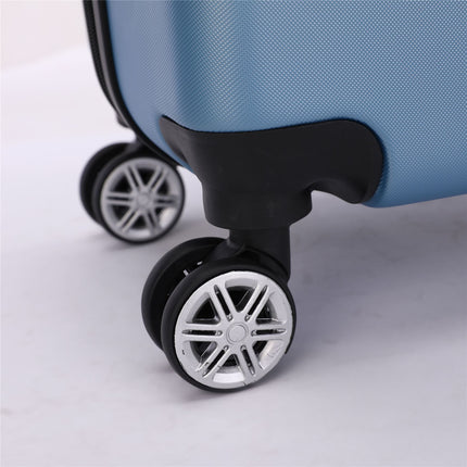 Hard Shell Modern Dual 4 Wheel Luggage Suitcase Set