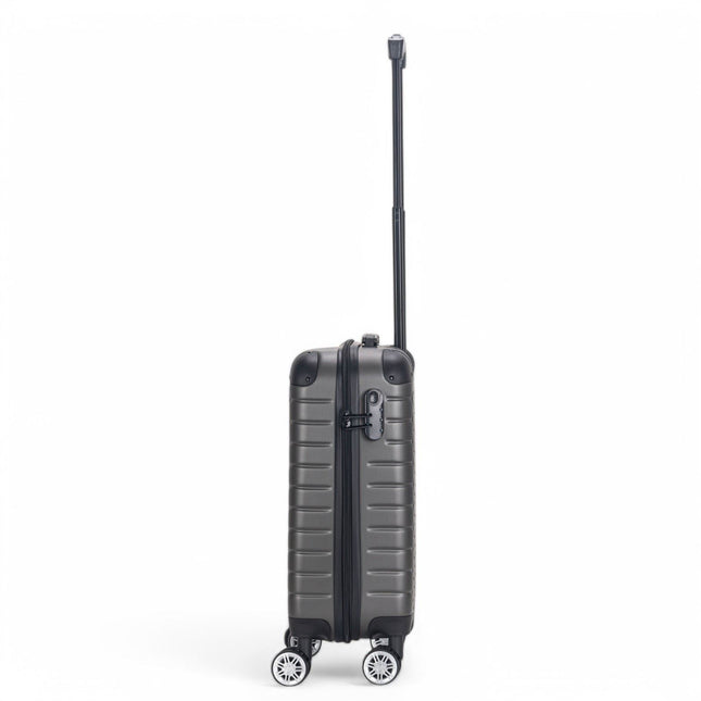 Strong ABS Hardshell Cabin Suitcase 55 x 40 x 20 cm Luggage Suitable for Easyjet, Ryanair