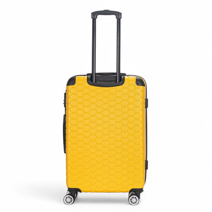 Hard Shell ABS 8 Wheel Luggage Travel Cabin Holiday Bags Suitcase Set