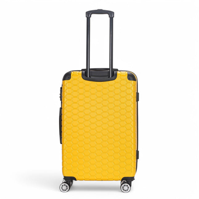 Hard Shell ABS 8 Wheel Luggage Travel Cabin Holiday Bags Suitcase Set