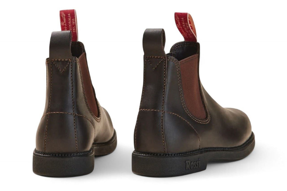 Rossi 607 Booma Brown Leather Chelsea Boot
