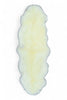 Genuine Sheepskin Ivory Double Natural Fluffy Silky Soft Real Wool Rug