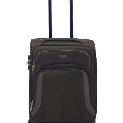 Soft Shell Cabin Suitcase 55 x 40 x 20 cm Lightweight Luggage Suitable for Easyjet, Ryanair