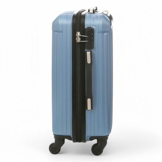 Hard Shell ABS 4 Wheels Luggage Travel Cabin Suitcase Set