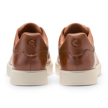 Cole Haan Men's GrandPro Luxe Mile Trainer Brown Suede Sneakers - C43941