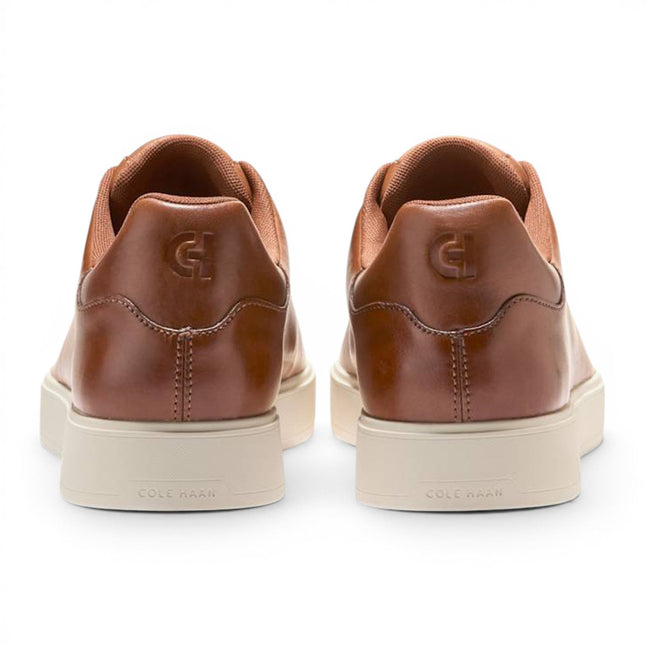 Cole Haan Men's GrandPro Luxe Mile Trainer Brown Suede Sneakers - C43941