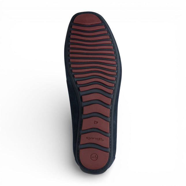 Tamaris Mens Brown Suede Moccasin Loafers Casual Shoes