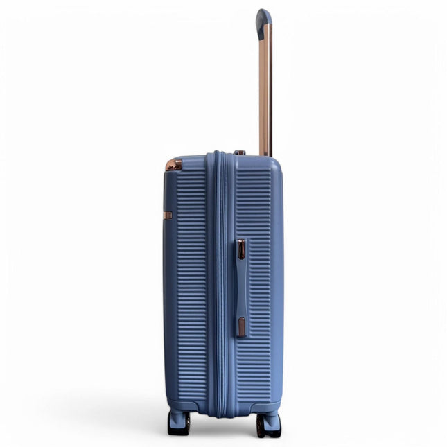 Expandable Hard Shell 8 Wheels Luggage Travel Cabin Suitcase Set