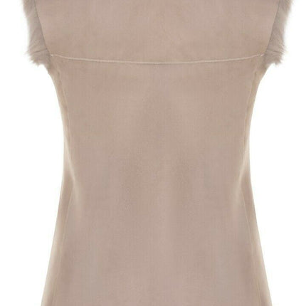 Women's Toscana Sheepskin Long Gilet-Sorocaba