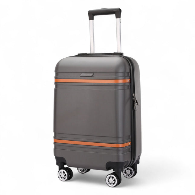 Hard Shell Cabin 36 x 22 x 56 cm ABS Suitcase Suitable for Easyjet, Ryanair, Wizzair