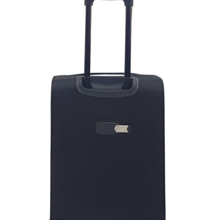Soft Shell Cabin Suitcase 55 x 40 x 20 cm Lightweight Luggage Suitable for Easyjet, Ryanair