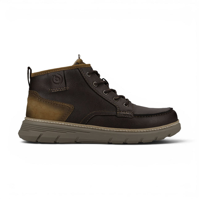 Bugatti Men's Leather Brown Lace-up Casual Ankle Boots - Pulau