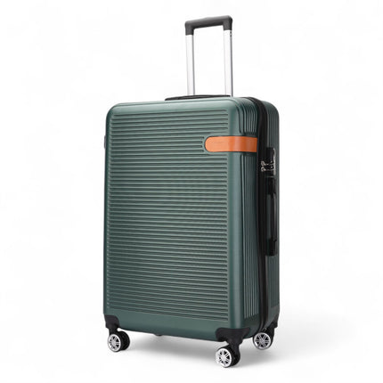 Hard Shell Classic Dual 4 Wheel Luggage Suitcase Set