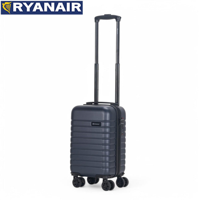 ABS Hardshell Underseat Cabin Suitcase 45 x 25 x 20 cm Luggage Suitable for Rynair
