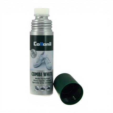 Collonil Combi White 100ml Leather & Textile Shoe Whitener, Protector & Waterproof Care