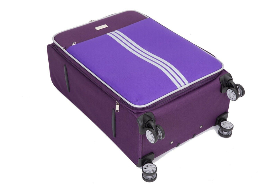 Lightweight Cabin 4 Wheel Soft Luggage Travel Bag