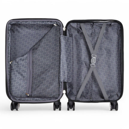 Expandable Hard Shell 8 Wheels Luggage Travel Cabin Bags Suitcase Set