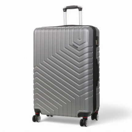 Expandable Hard Shell 8 Wheels Luggage Travel Cabin Bags Suitcase Set
