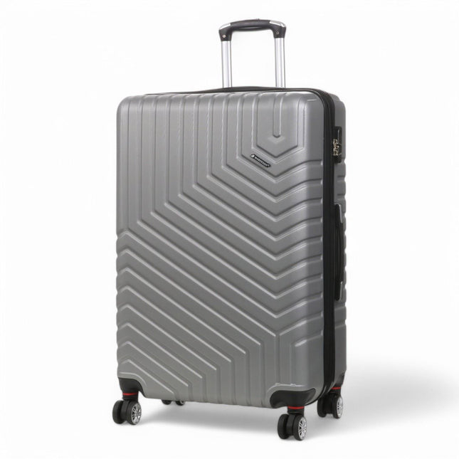 Expandable Hard Shell 8 Wheels Luggage Travel Cabin Bags Suitcase Set