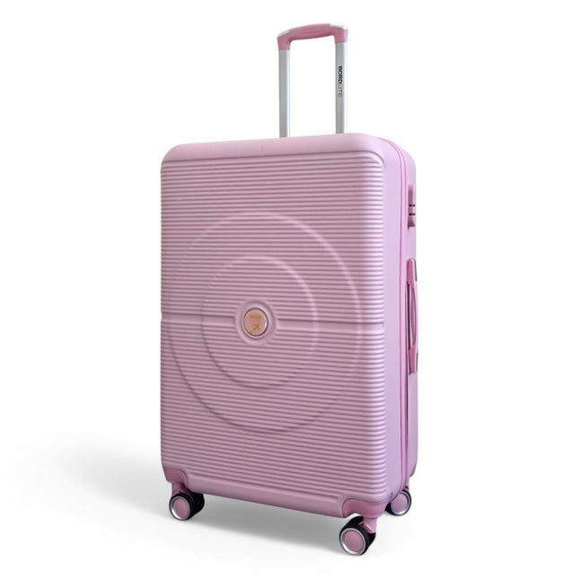 Robust ABS Hard Shell 8 Wheels Luggage Travel Holiday Cabin Suitcase Set