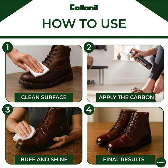 Collonil Carbon Pro 300 ml High-Performance Waterproof & Dirt Protection Spray