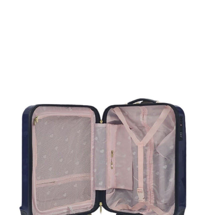 Hard Shell Flower Print Suitcase Luggage Set