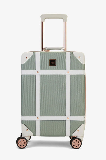 Vintage Hard Shell  Luggage Trunk Suitcase Set
