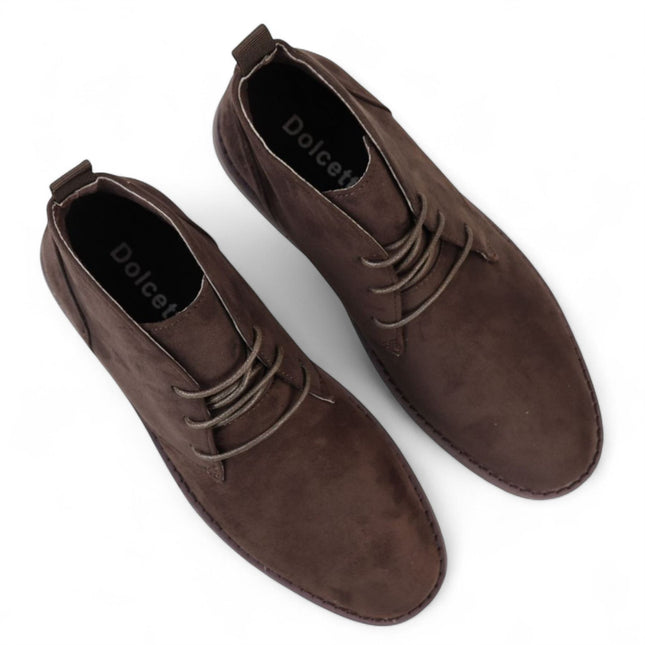Men's Brown Premium Desert Style Suede Chukka Boots