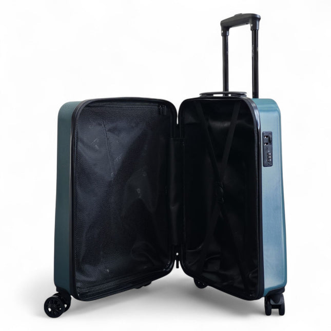 ABS Hard Shell Cabin 56 x 38 x 24 cm Suitcase Suitable for Easyjet, Ryanair
