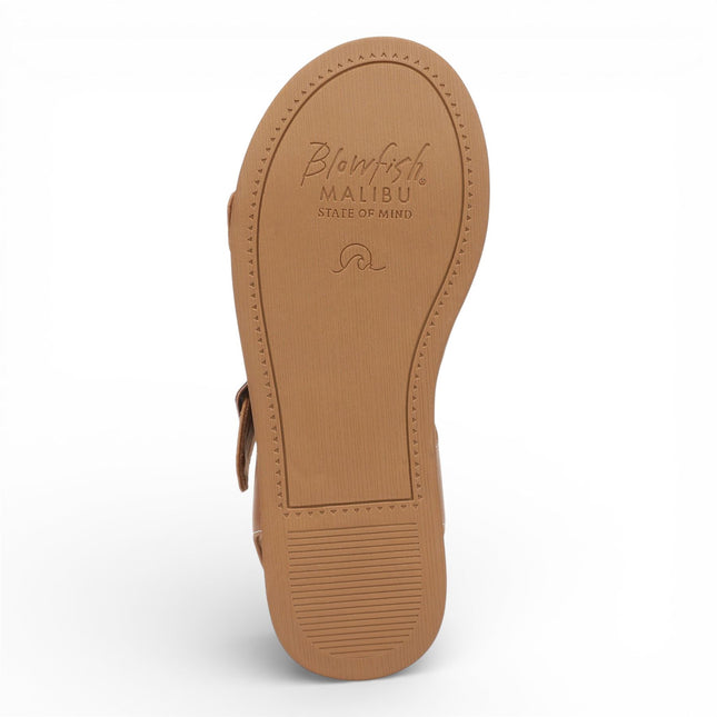 Blowfish Malibu Women’s Tan Faux Leather Platform Sandals - Magical