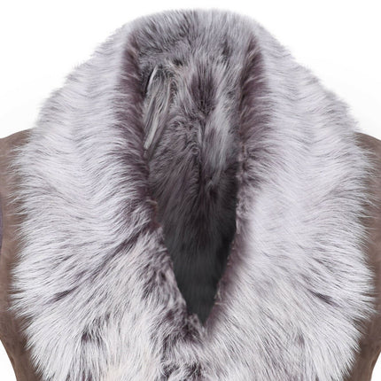 Women's Toscana Sheepskin Long Gilet-Sorocaba