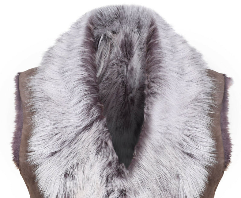 Women's Toscana Sheepskin Long Gilet-Sorocaba