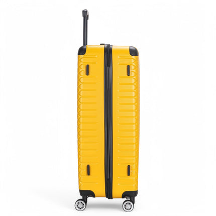 Hard Shell ABS 8 Wheel Luggage Travel Cabin Holiday Bags Suitcase Set