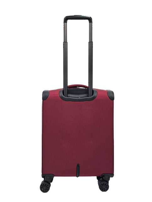 Lightweight  4 Wheel Luggage Travel Soft Cabin Bag
