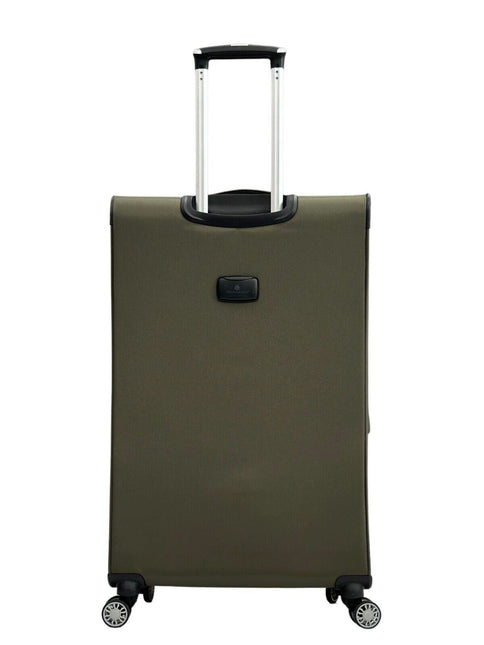 Soft Lightweight Dual 4 Wheel Suitcase Luggage