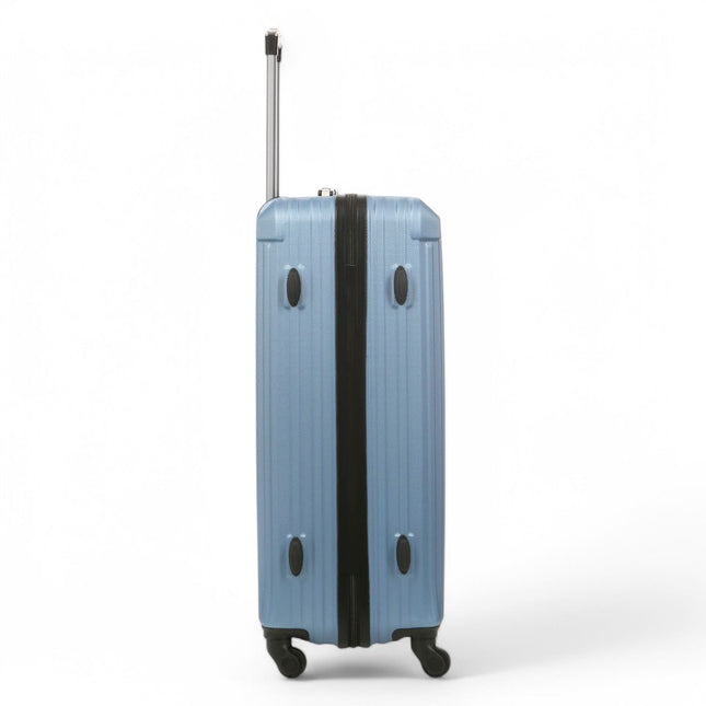 Hard Shell ABS 4 Wheels Luggage Travel Cabin Suitcase Set